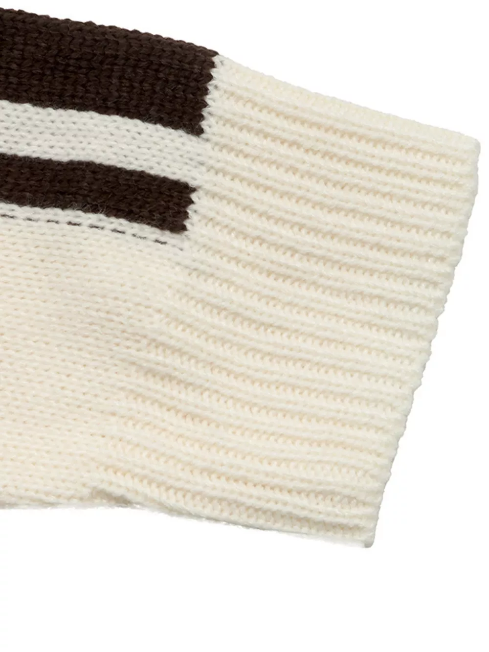 Chinese Knot Button Cardigan with Contrast Side Stripes, image 8