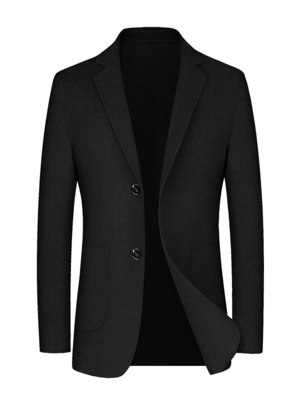Men's Full Size Classic Fit Button Up Blazer Plus Size