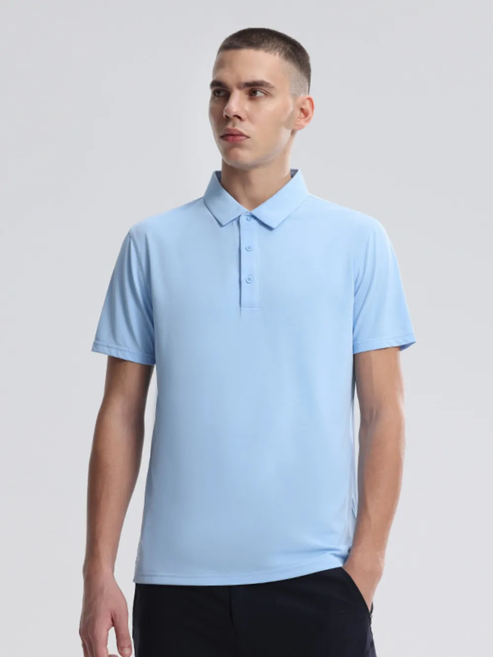 Men's Full Size Short Sleeve Polo Shirt Plus Size, image 9