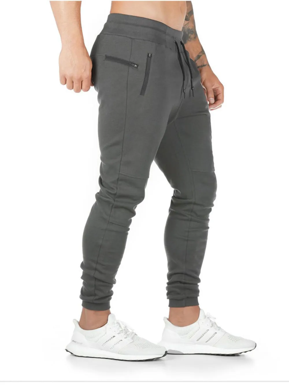 Men's Full Size Jogger Active Pants with Drawstring Plus Size, image 3