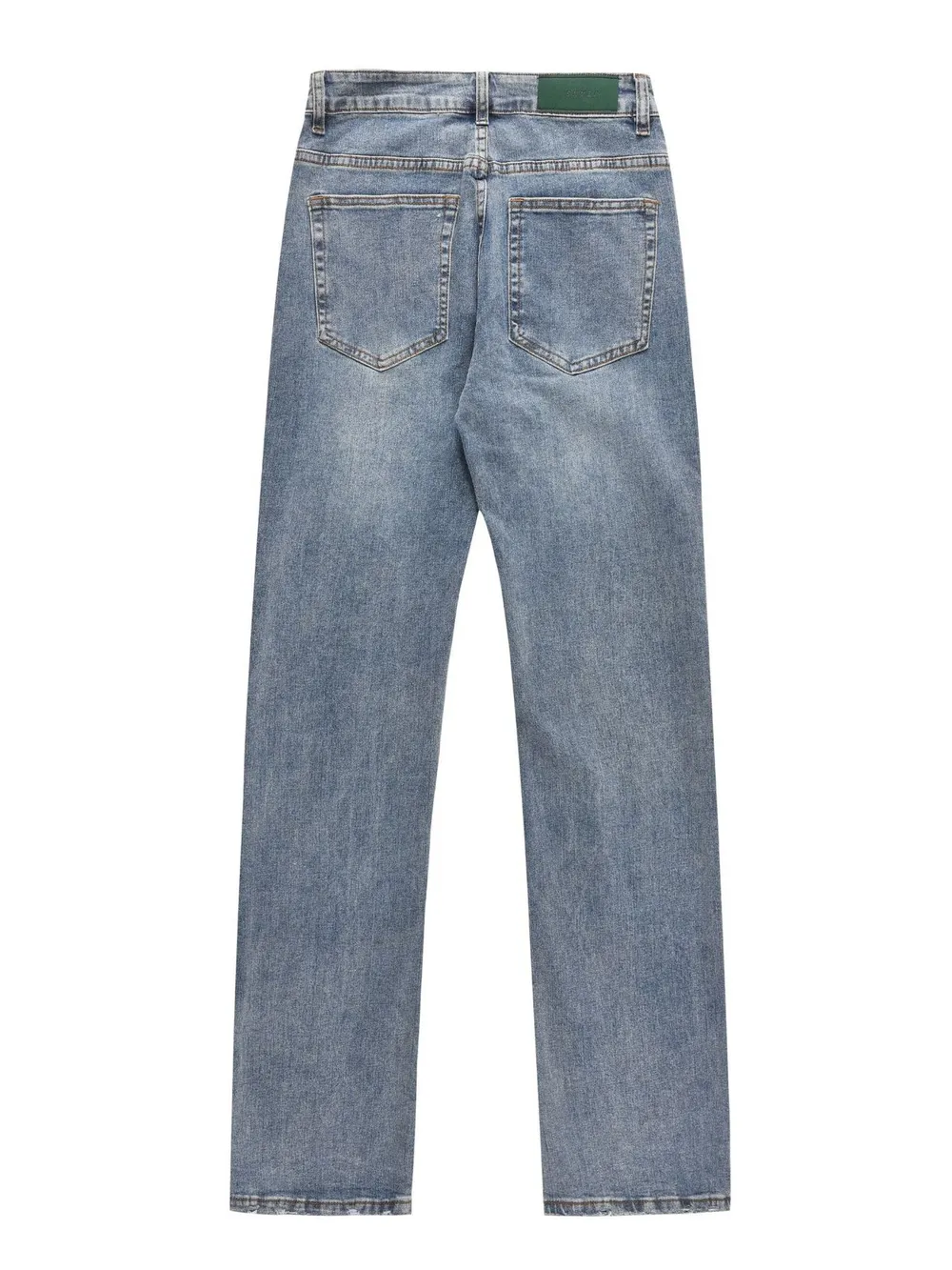 Men's Wash Straight Leg Jeans, image 2