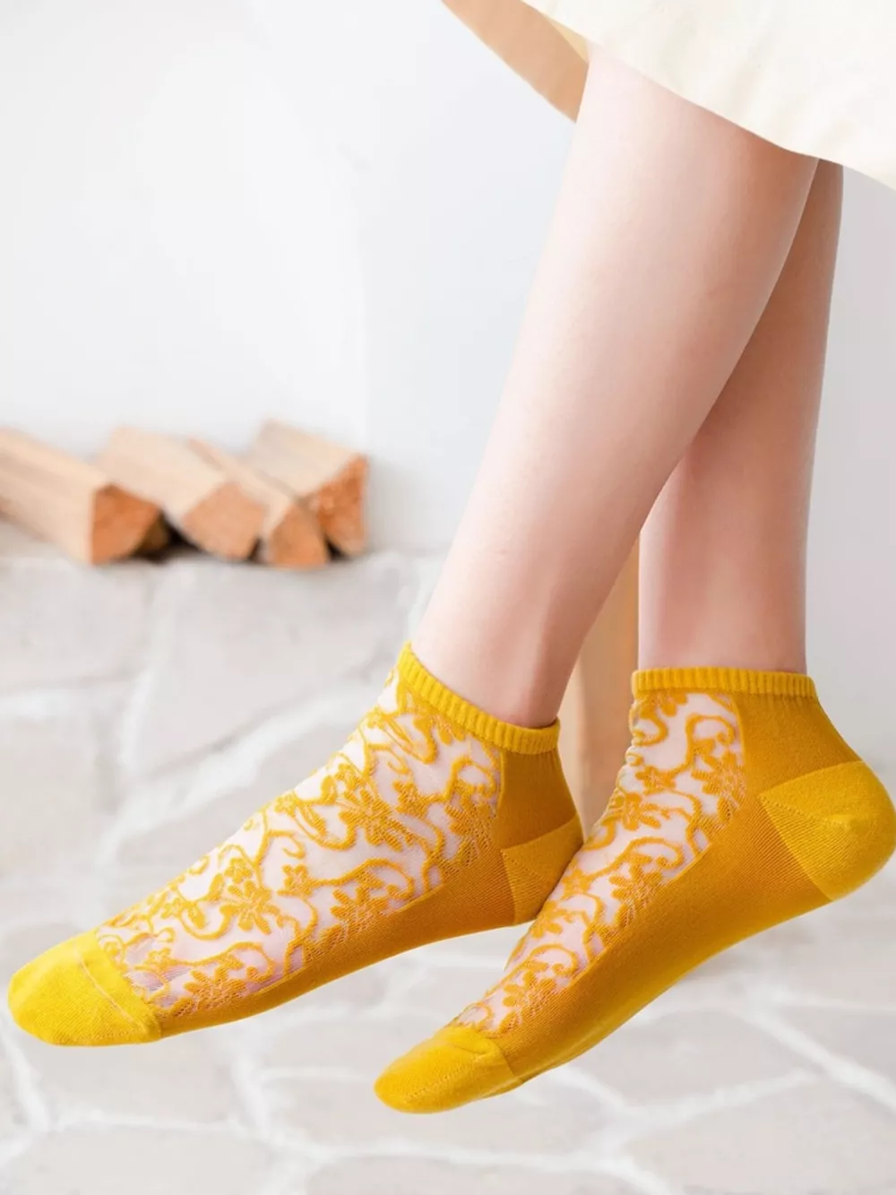 Lace Ankle Socks, image 9