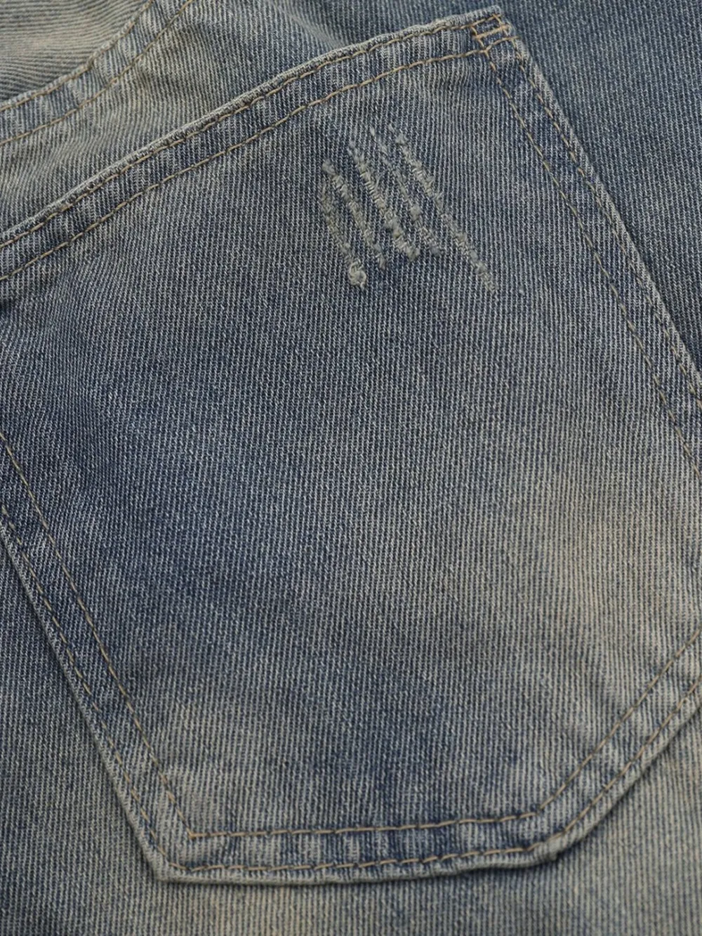 Men's Distressed Wide Leg Jeans, image 17