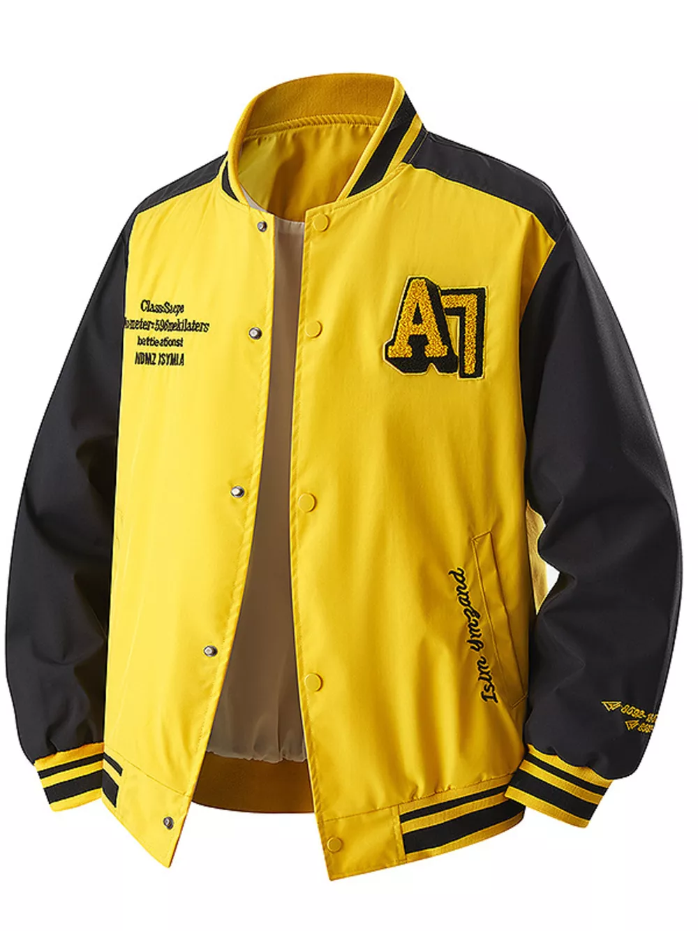 Men's Plus Size Snap Down Long Sleeve Jacket, image 9