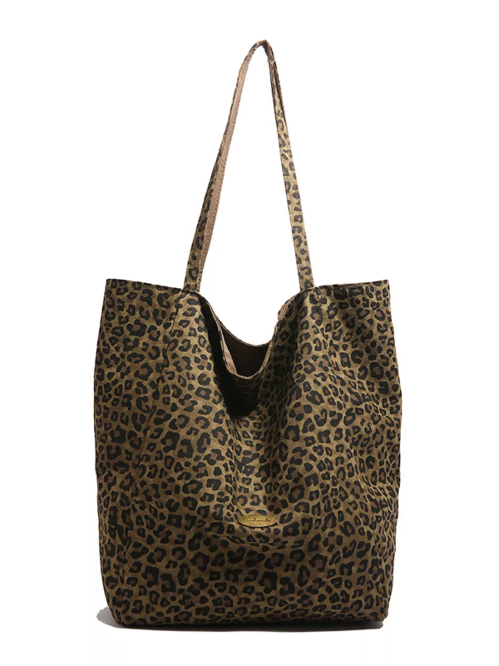 Leopard Print Casual Tote Bag, image 11