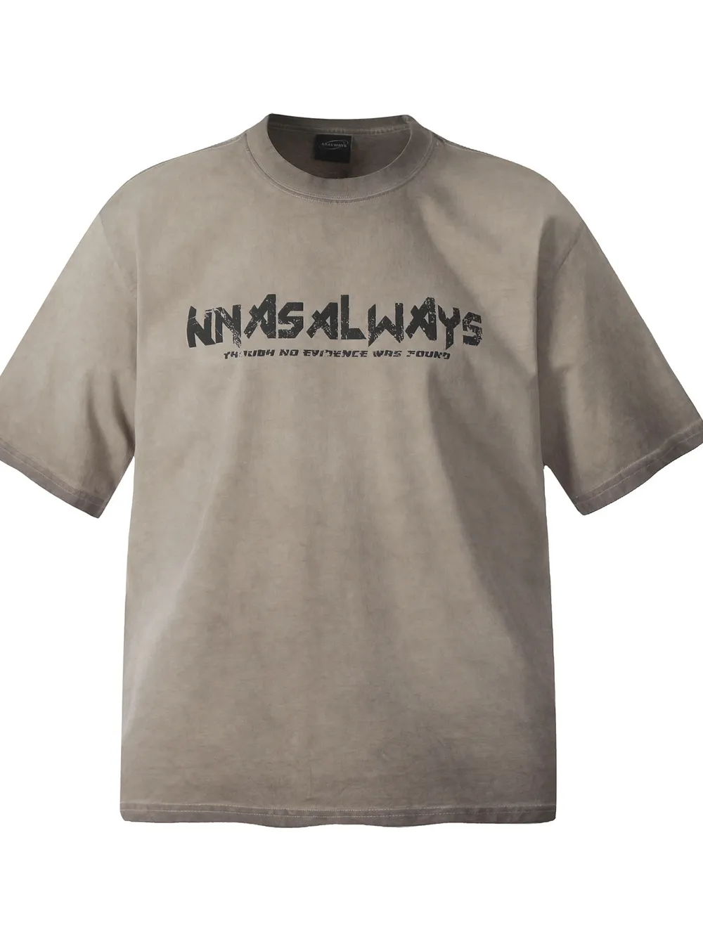 Men's Letter Graphic Round Neck T-Shirt, image 4