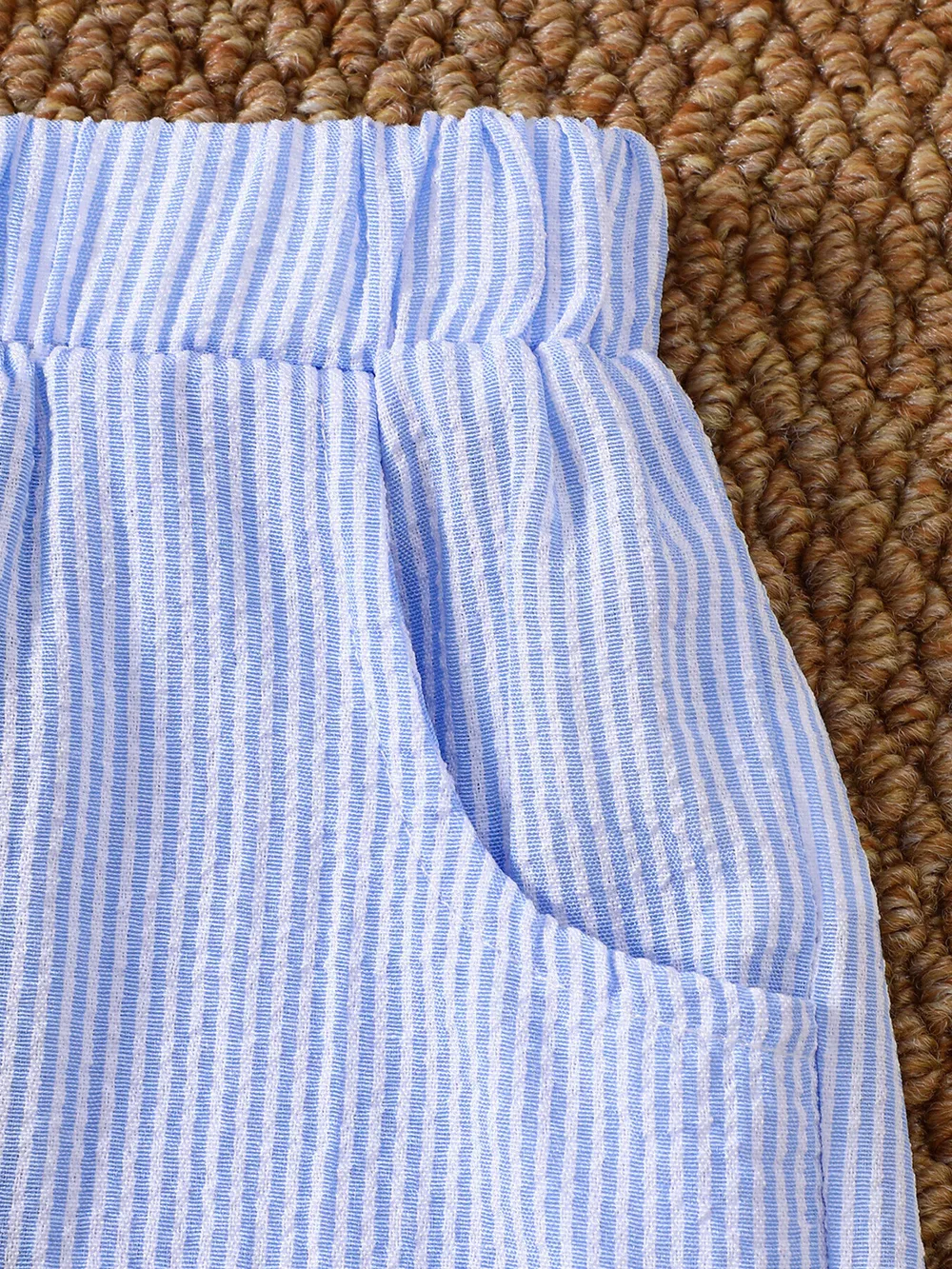 Children's Sailboat Tee and Striped Shorts Set, image 5