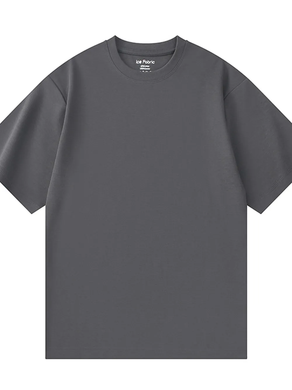 Men's Full Size Round Neck Short Sleeve T-Shirt Plus Size