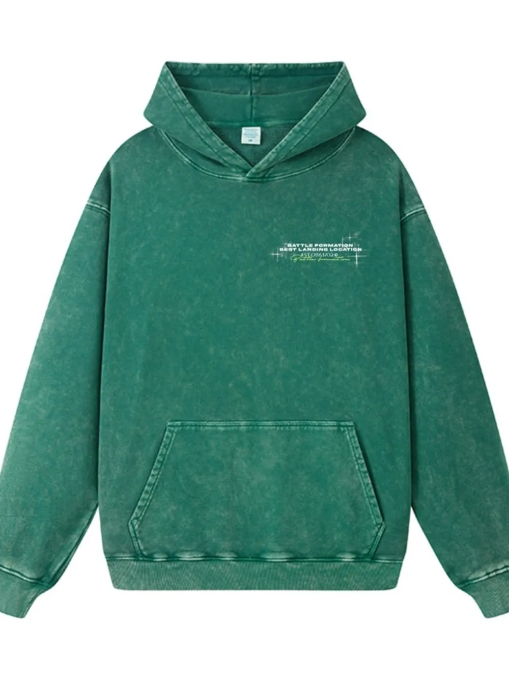 Men's Kangaroo Pocket Long Sleeve Hoodie, image 2