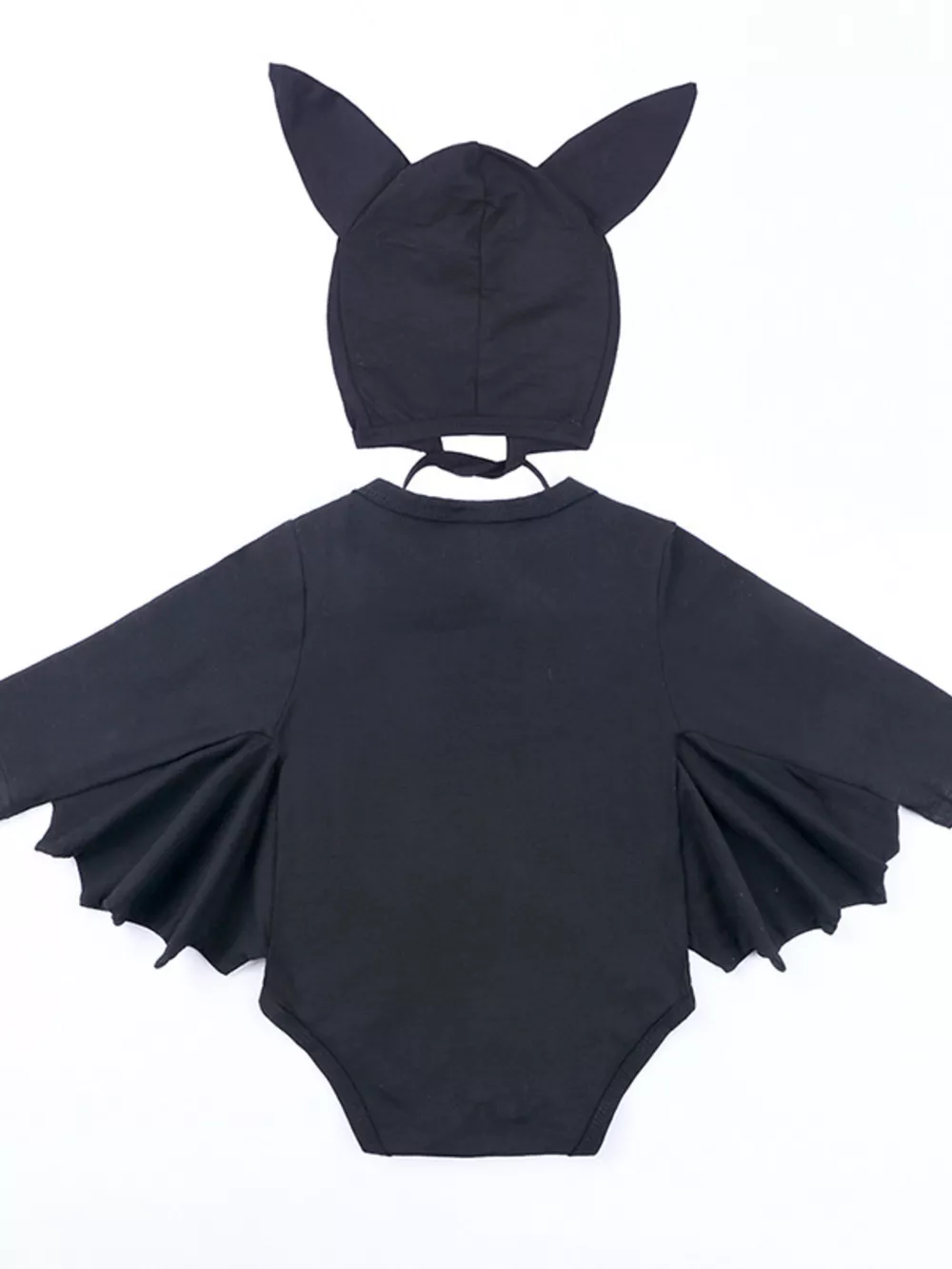 Children's Halloween Bat Bodysuit & Hat Costume Set, image 21
