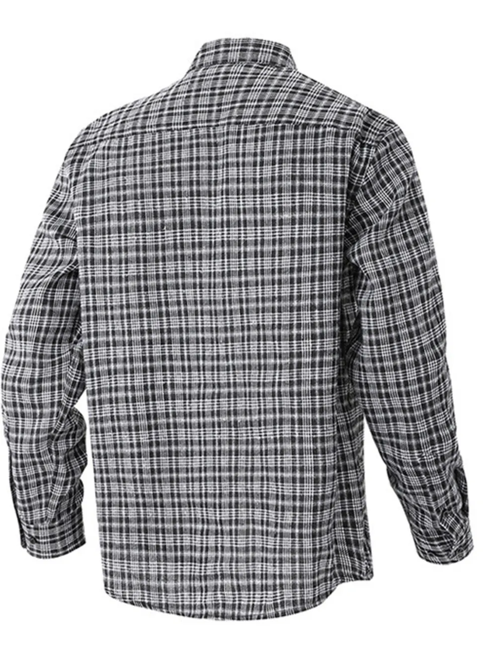 Men's Casual Plaid Long Sleeve Shirt, image 6