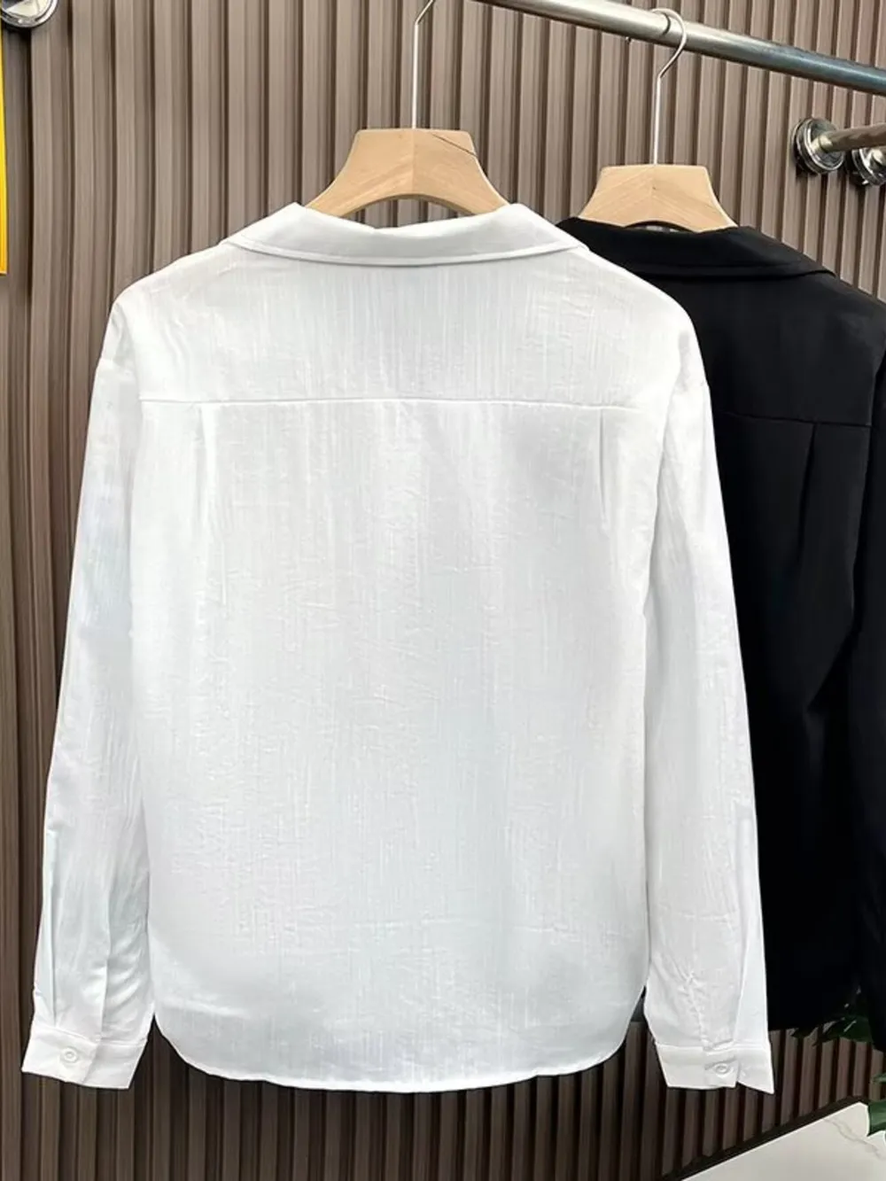 Men's Long Sleeve Button-Down Shirt, image 3