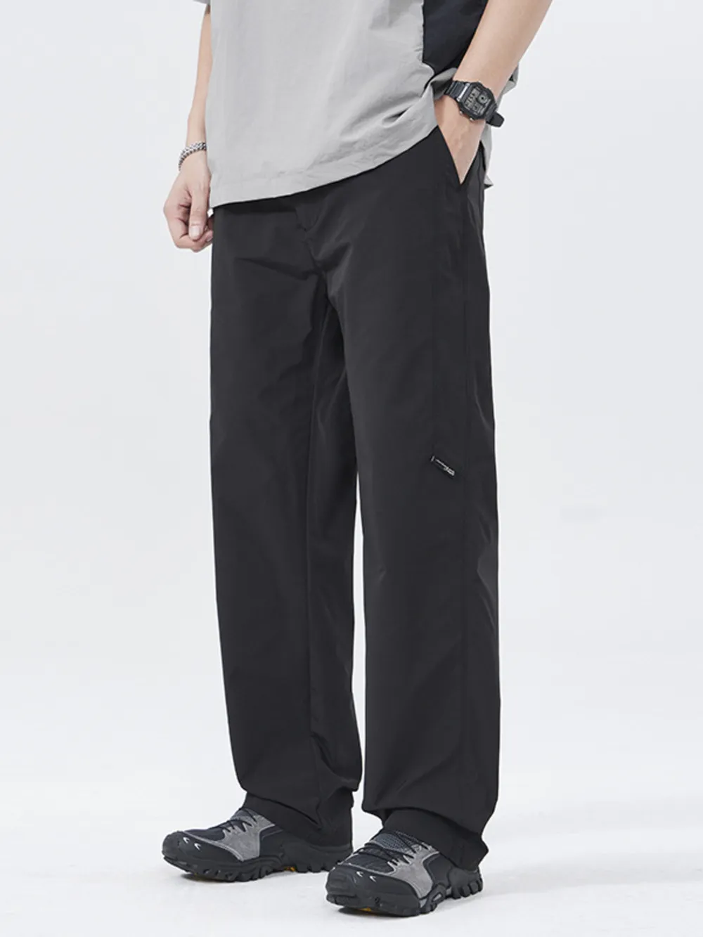 Men's Full Size Wide Leg Pants Plus Size, image 3