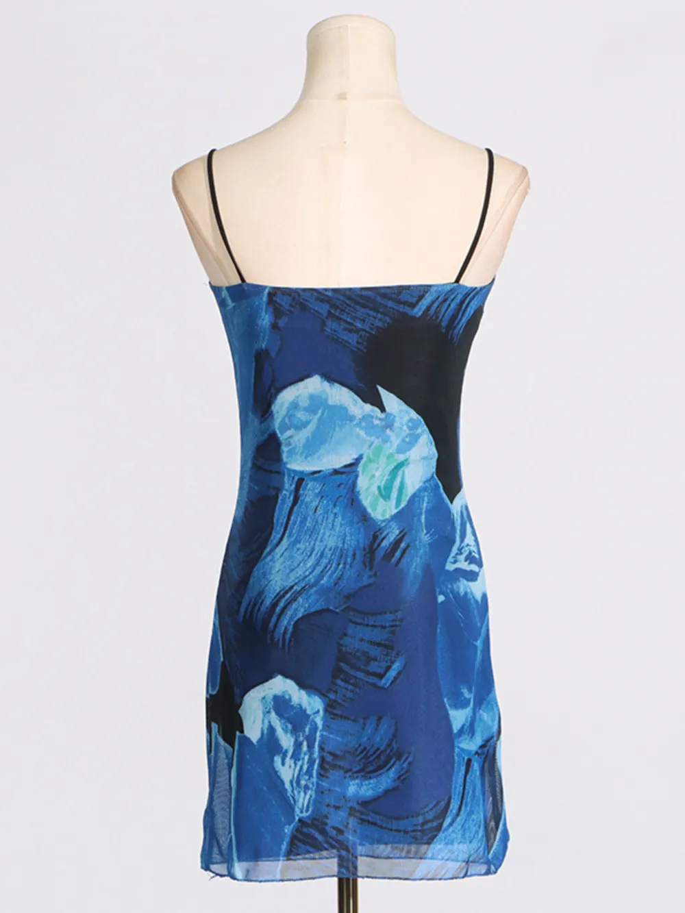 Cowl Neck Cami Mini Dress, image 6