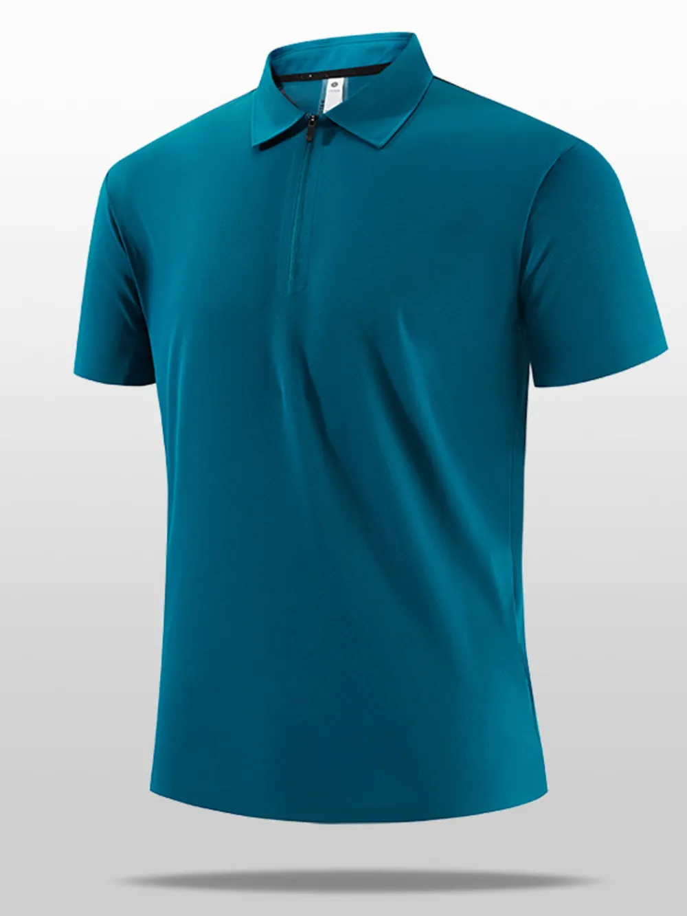 Men's Plus Size Collared Neck Short Sleeve Polo, image 4