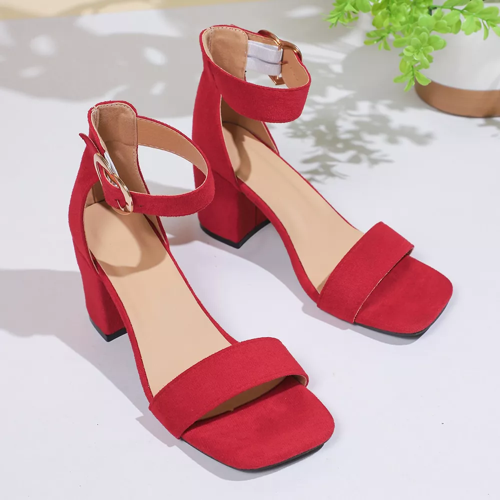 Open Toe Block Heels Sandals, image 6