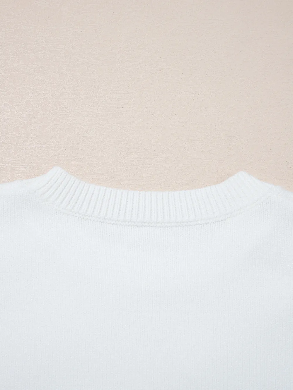 Western Boots Horseshoe Star Knit Crew Neck Sweater, image 7