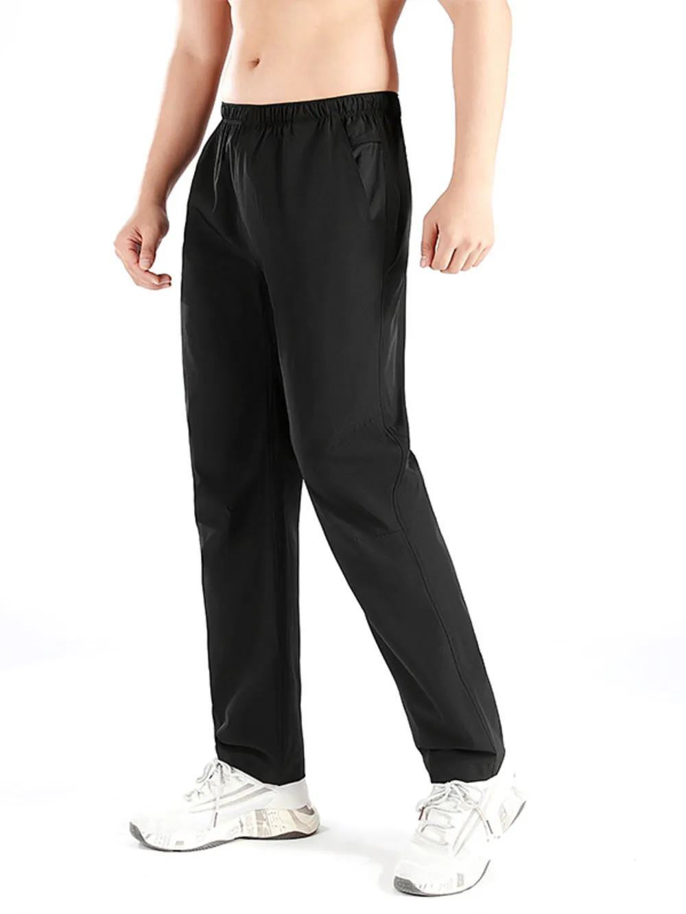 Men's Plus Size Elastic Waistband Active Pants