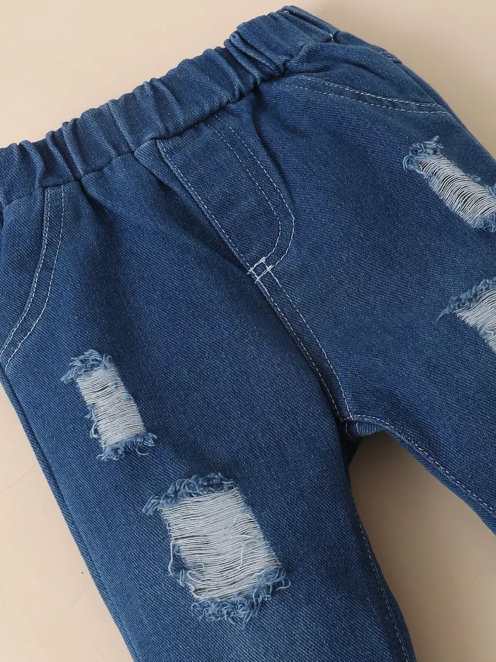 Children's Graphic Hoodie and Distressed Jeans Set, image 5