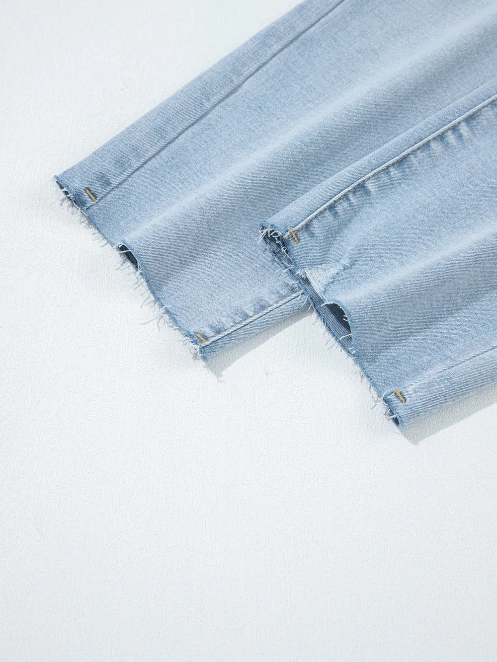 Mid Rise Ankle-Length Distressed Skinny Jeans, image 11