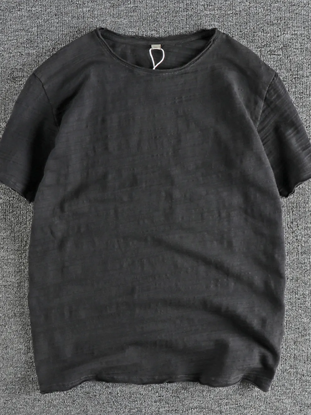 Men's Round Neck Short Sleeve T-Shirt, image 10