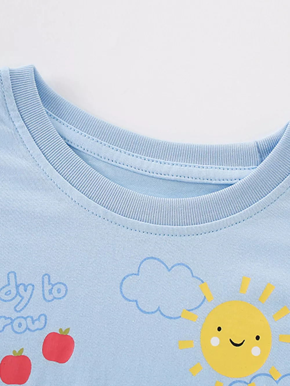 Children's Cartoon Farm Print Short Sleeve T-Shirt, image 3