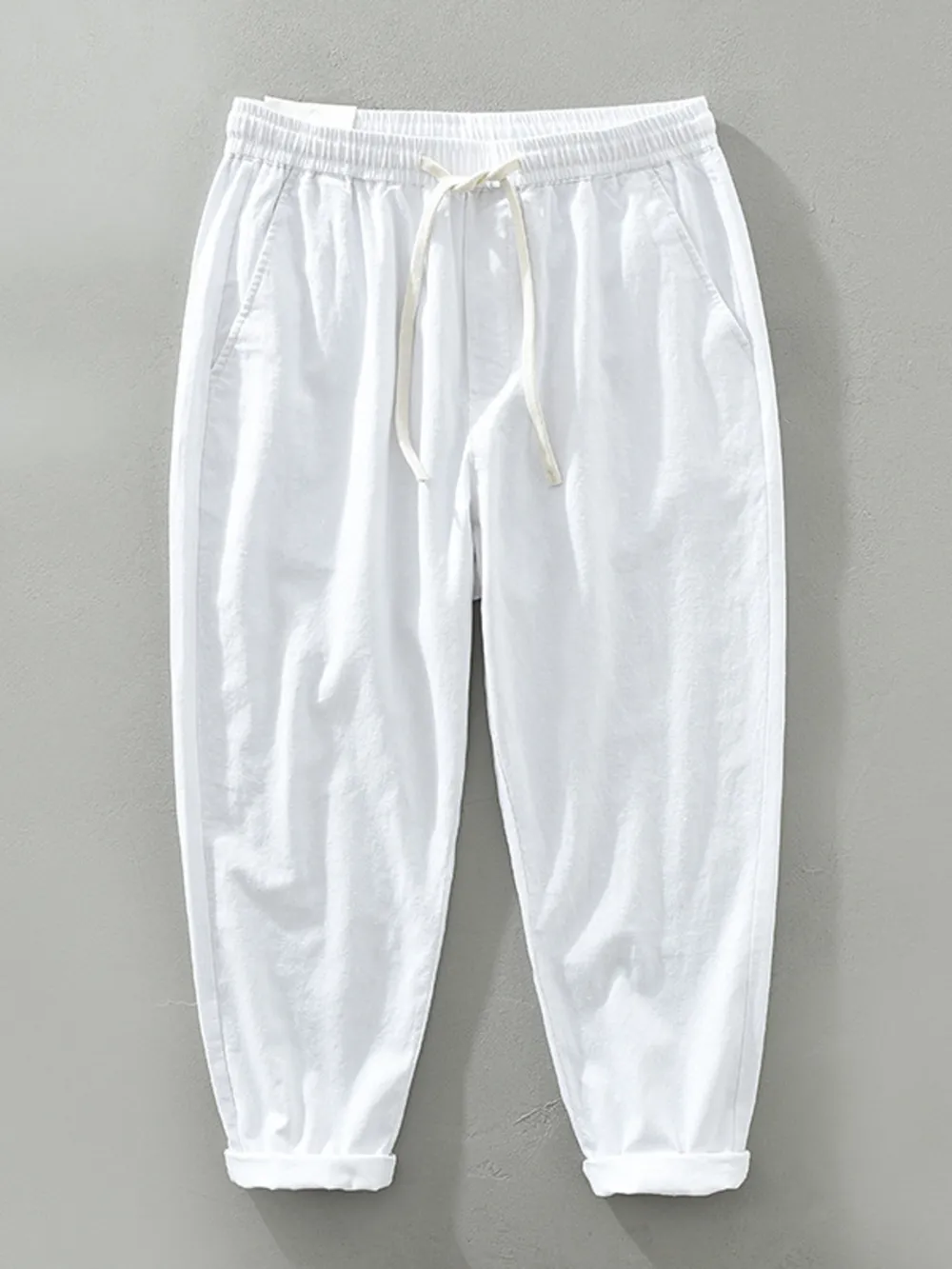 Men's Full Size Drawstring Loose Fit Joggers Plus Size, image 5