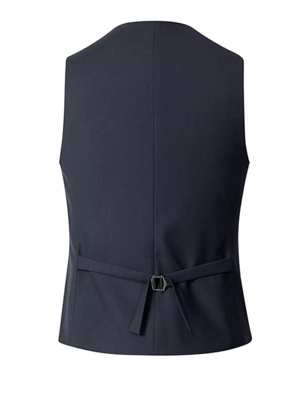 Men's Plus Size Classic Fit Button Up Vest, image 4