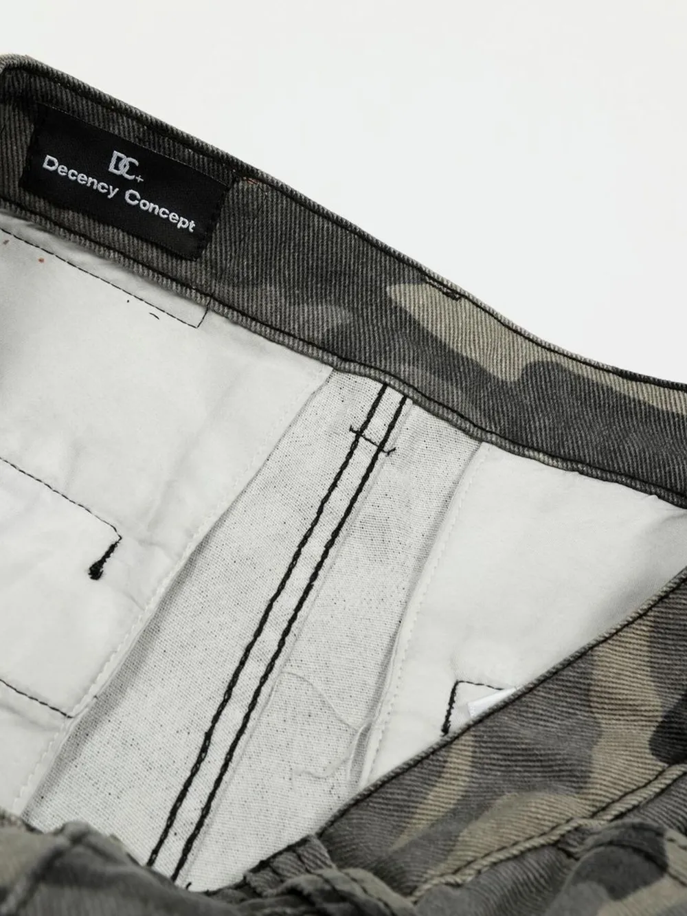 Men's Camouflage Cargo Capris Jeans, image 6