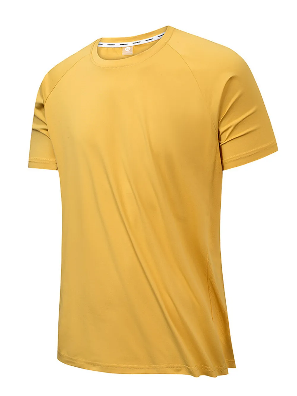 Men's Plus Size Round Neck Short Sleeve T-Shirt, image 2