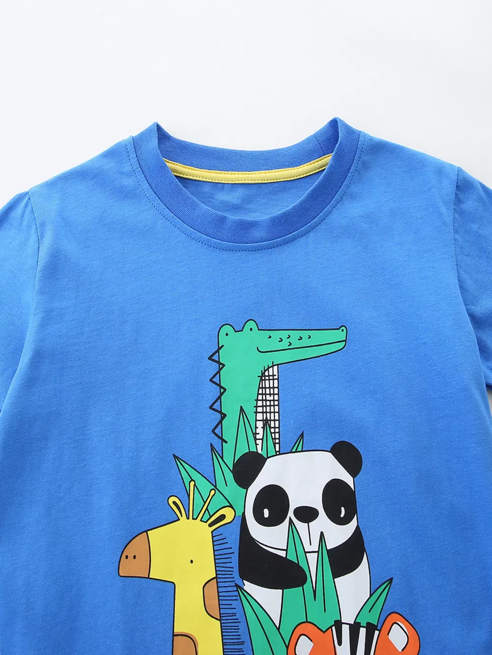 Children's Animal Print Crew Neck T-Shirt, image 3