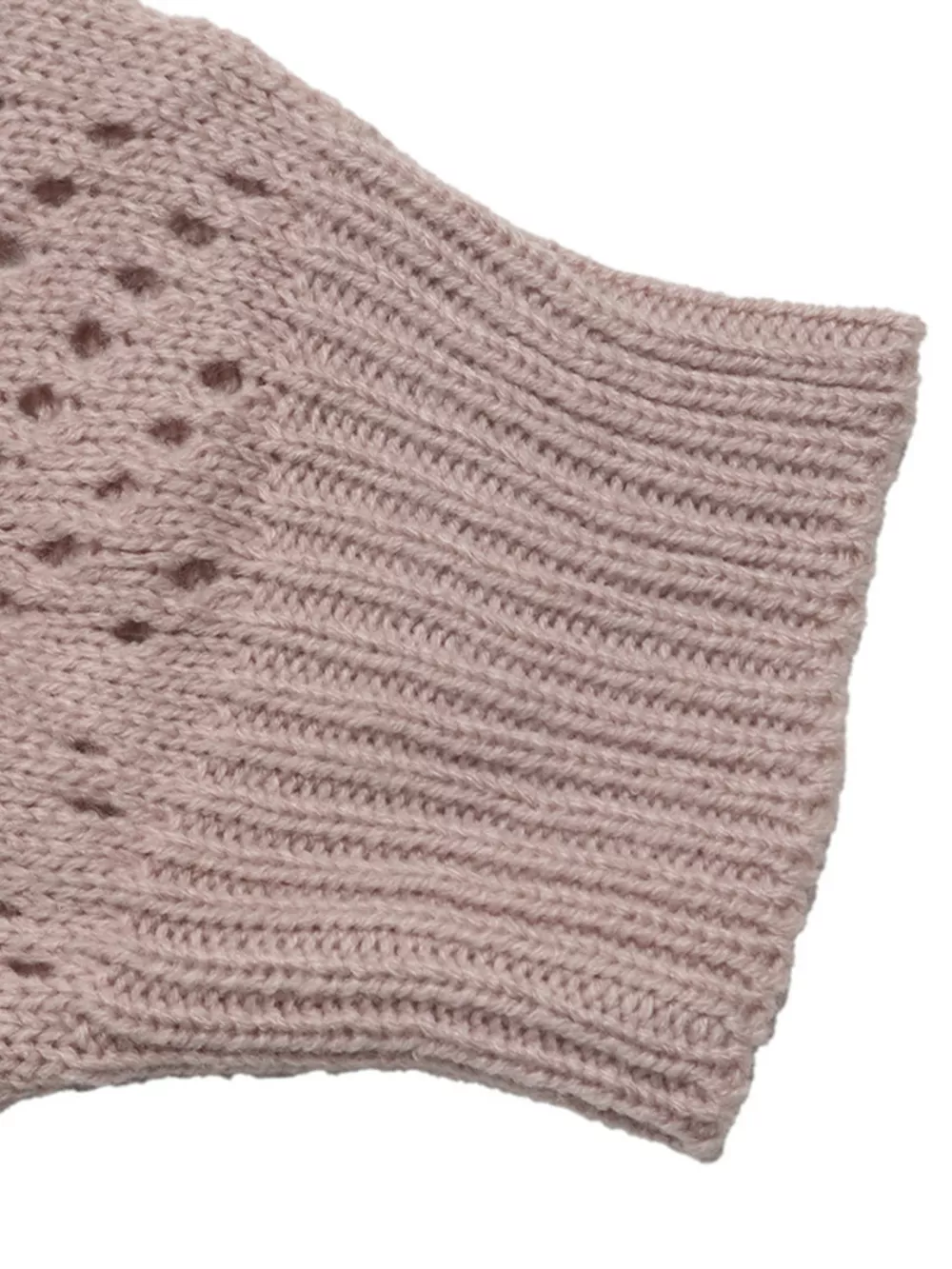 Openwork Mock Neck Sweater, image 10
