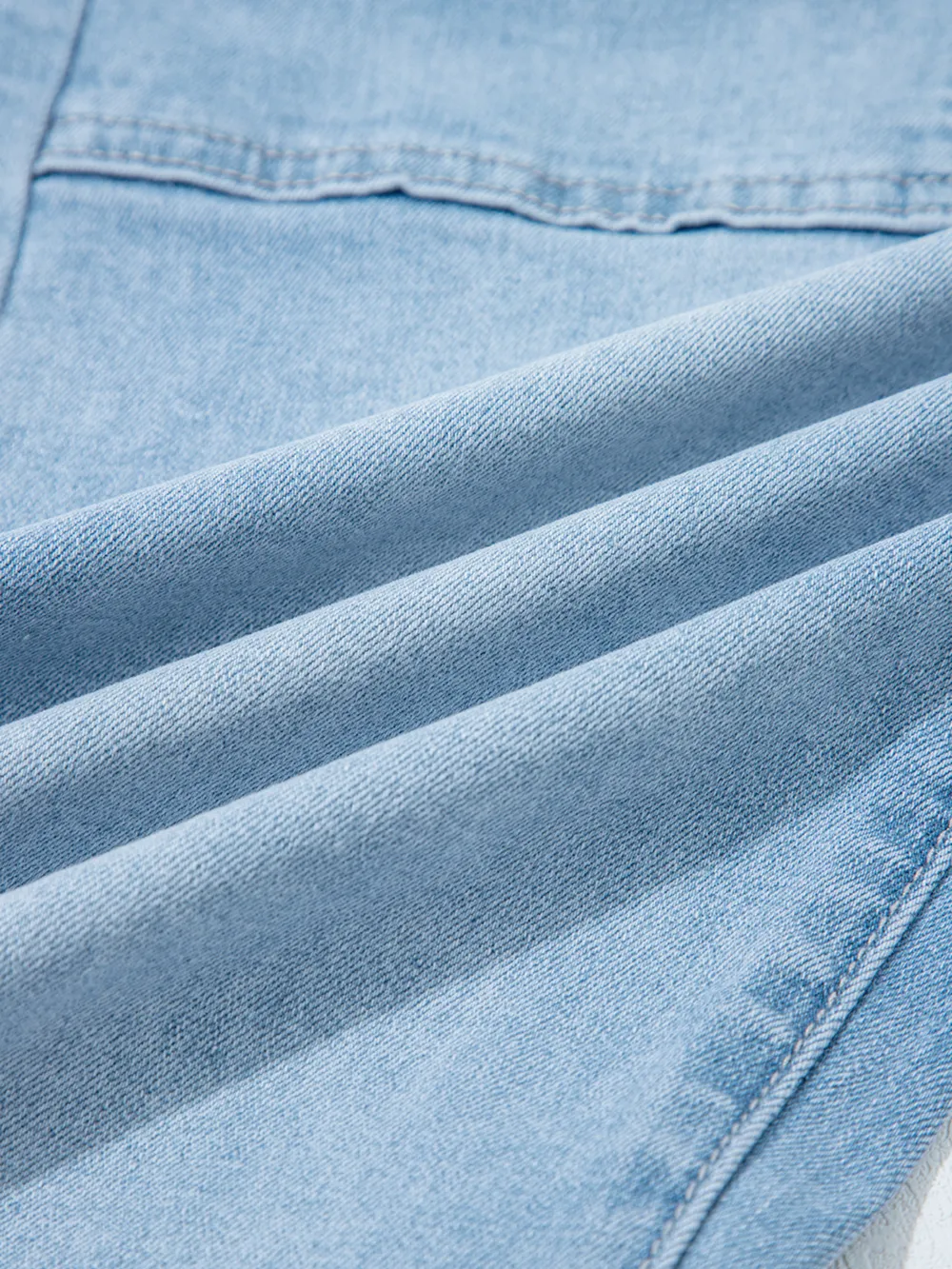 High Rise Barrel Relaxed Patch Pocket Jeans, image 9