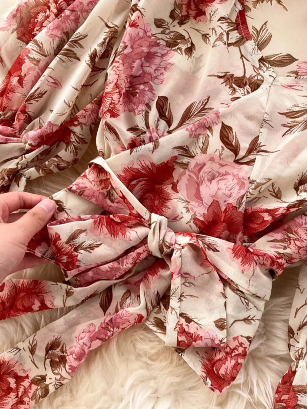 Floral Print Crop Top and Skirt Set, image 13