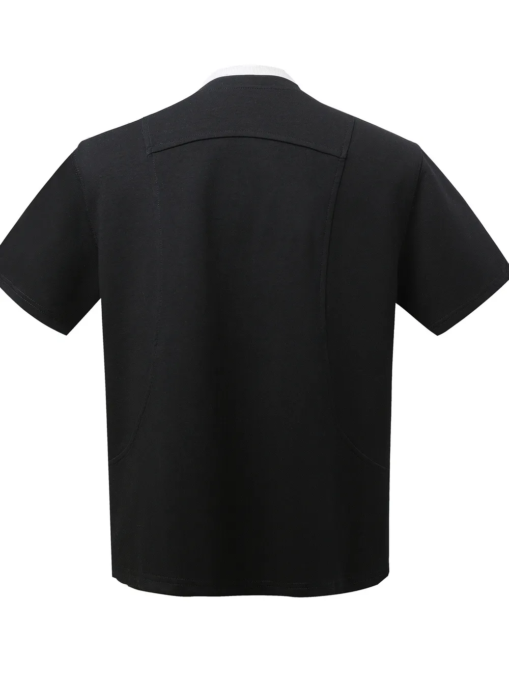 Men's Casual Henley Short Sleeve T-Shirt, image 2