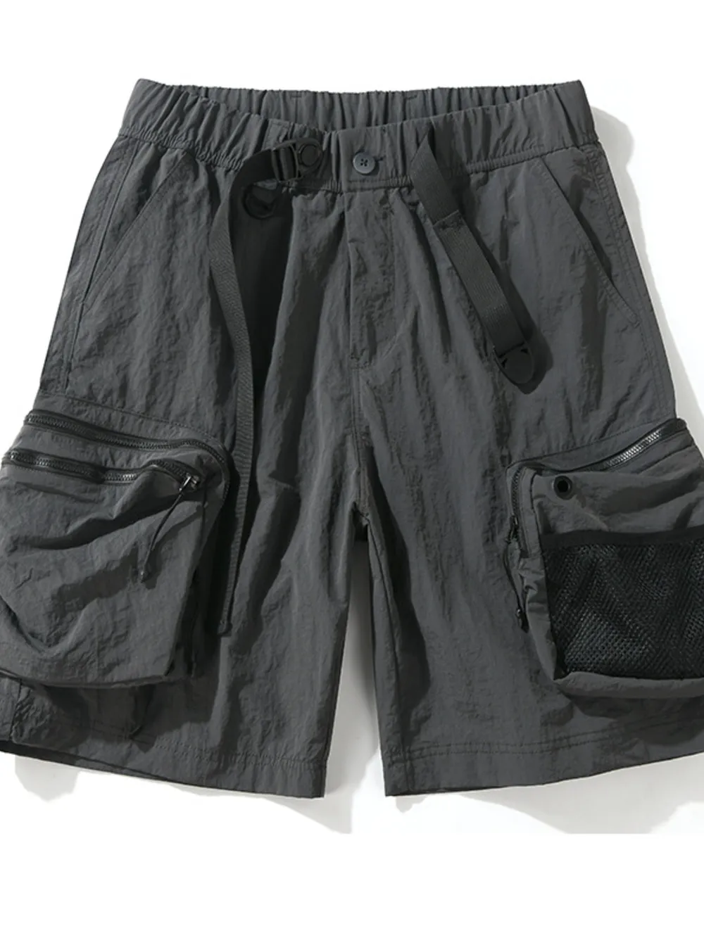 Men's Plus Size Multi-Pocket Cargo Shorts, image 5