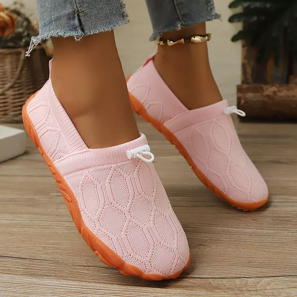 Round Toe Drawstring Slip-Ons, image 11