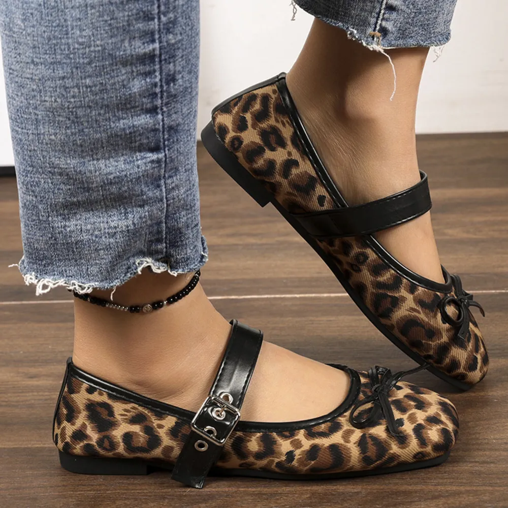 Square Toe Flats Slip-Ons, image 7