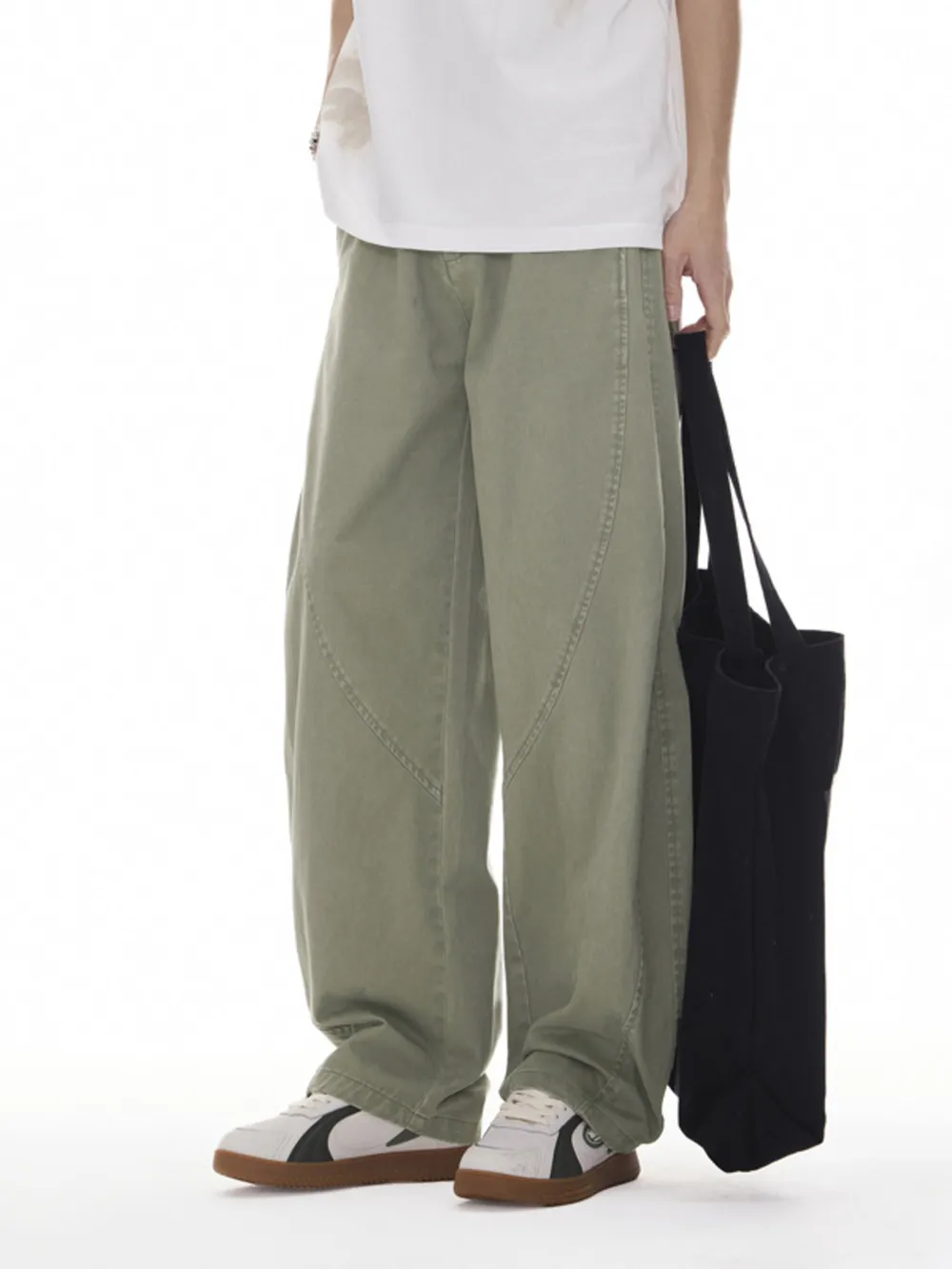 Men's Wide Leg Casual Pants, image 6