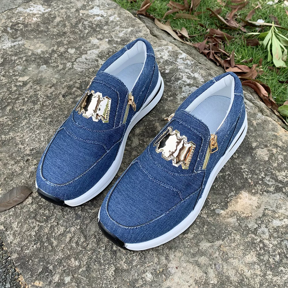 Round Toe Platform Slip-Ons, image 15