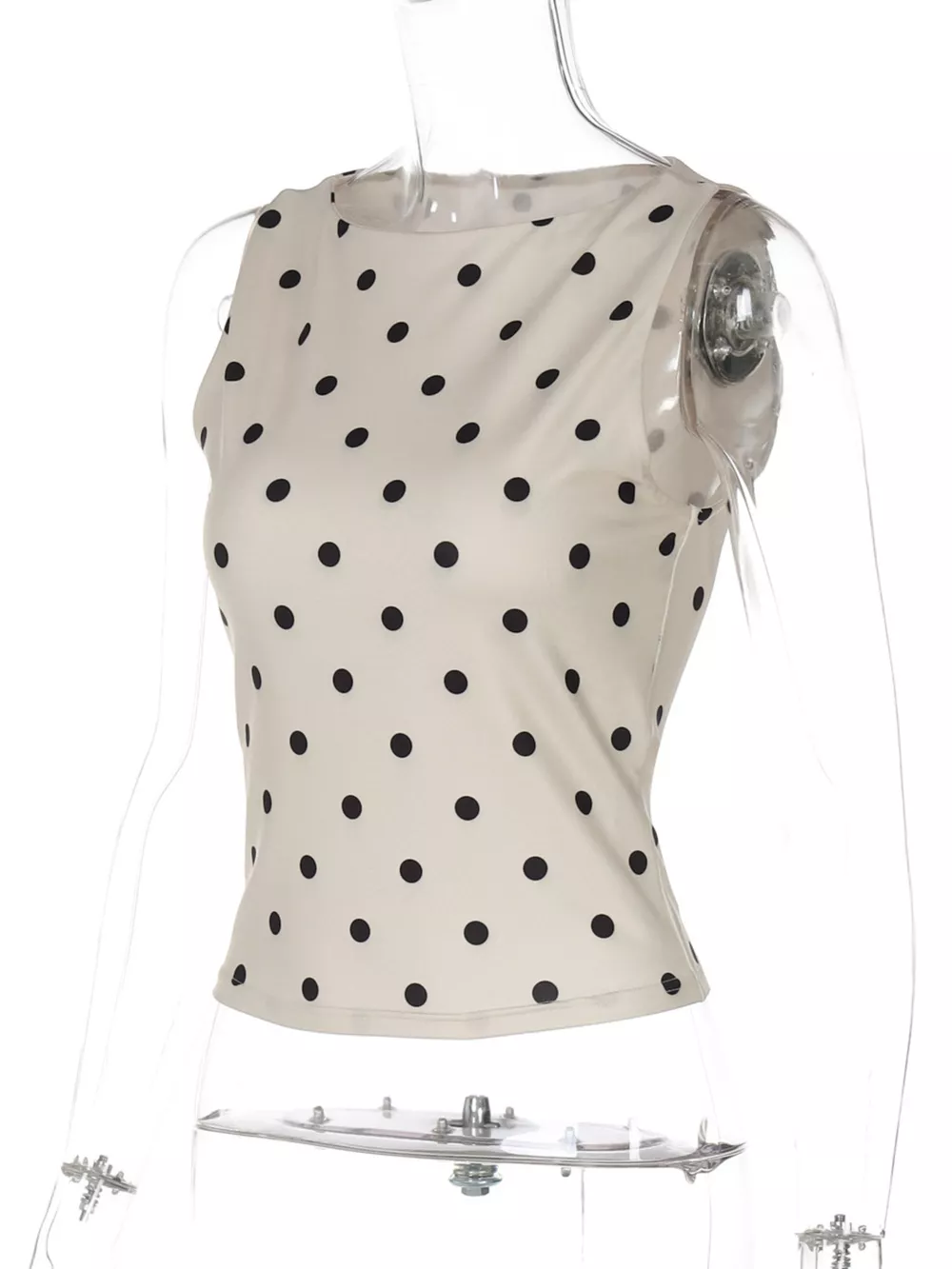 Polka Dot Tank Top, image 6