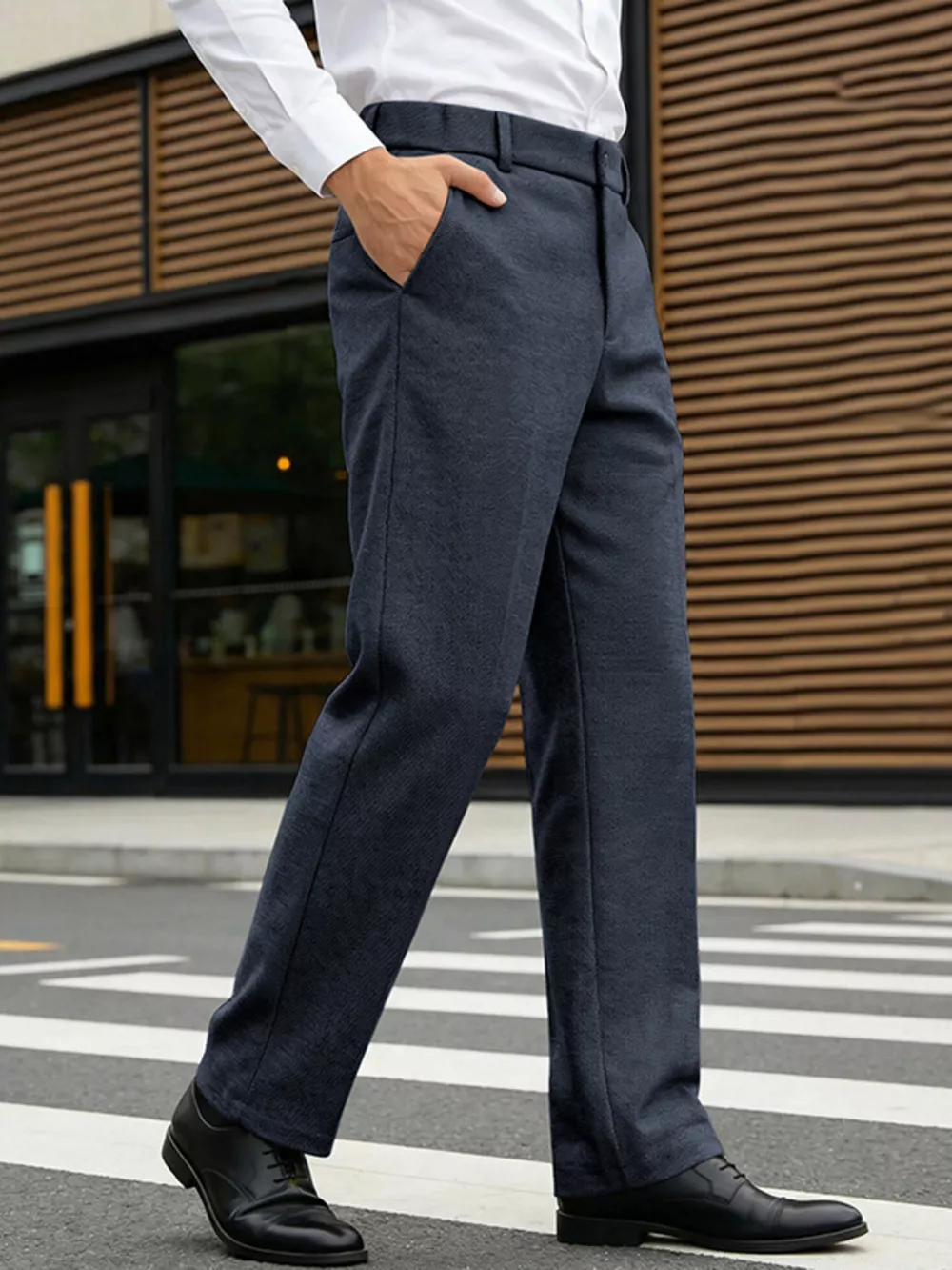 Men's Full Size Classic Fit Dress Pants Plus Size, image 11