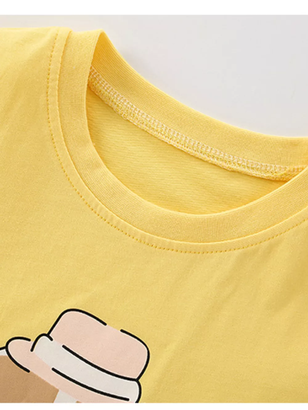 Children's Dog Graphic T-Shirt and Shorts Set, image 3