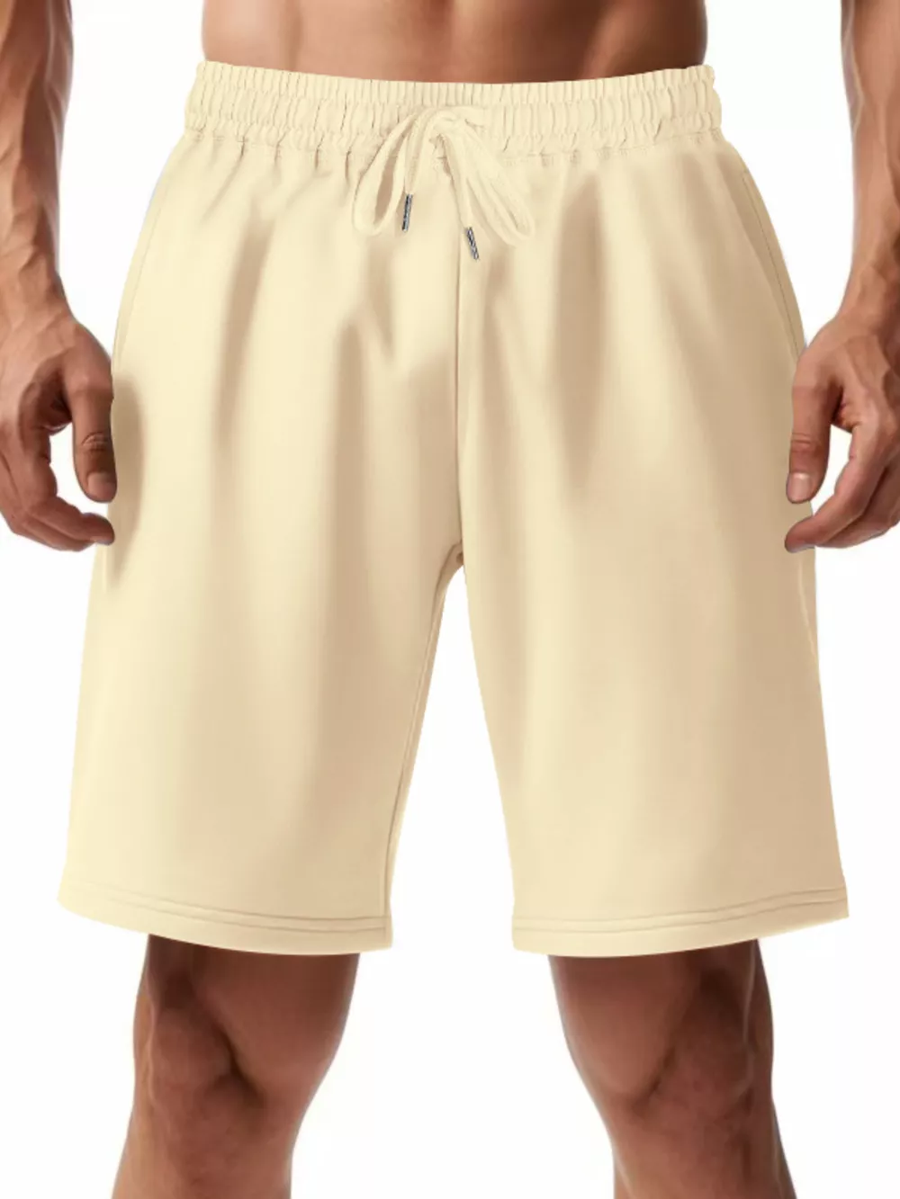Men's Full Size Casual Drawstring Shorts Plus Size, image 3