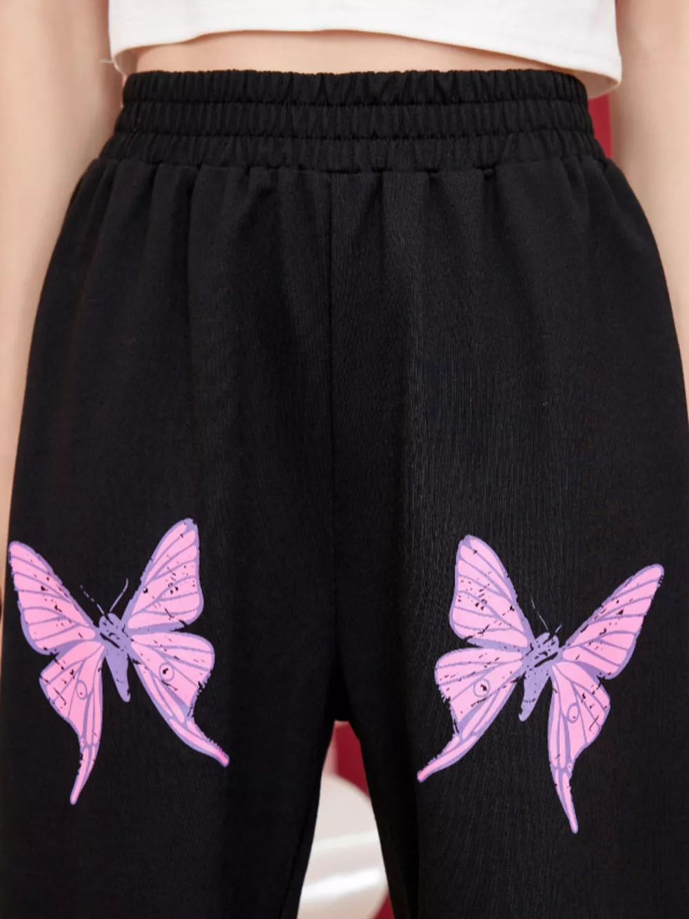 Butterfly Casual Sweatpants, image 4