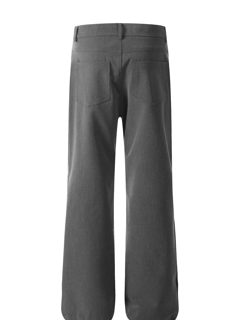 Men's High Waist Slim Bootcut Pants, image 4