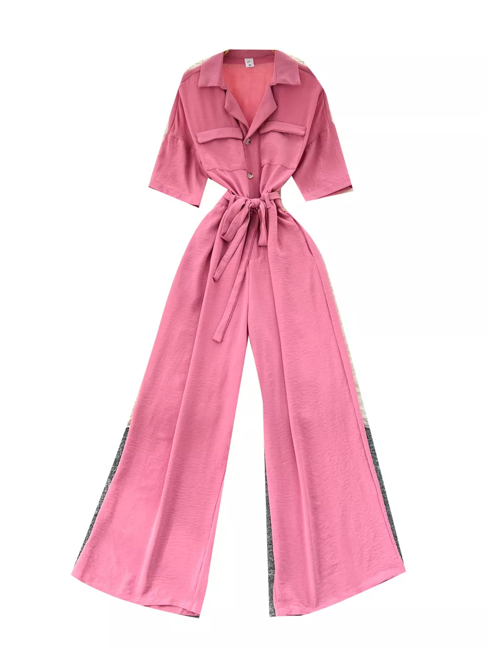 Tie Waist Wide Leg Jumpsuit, image 18