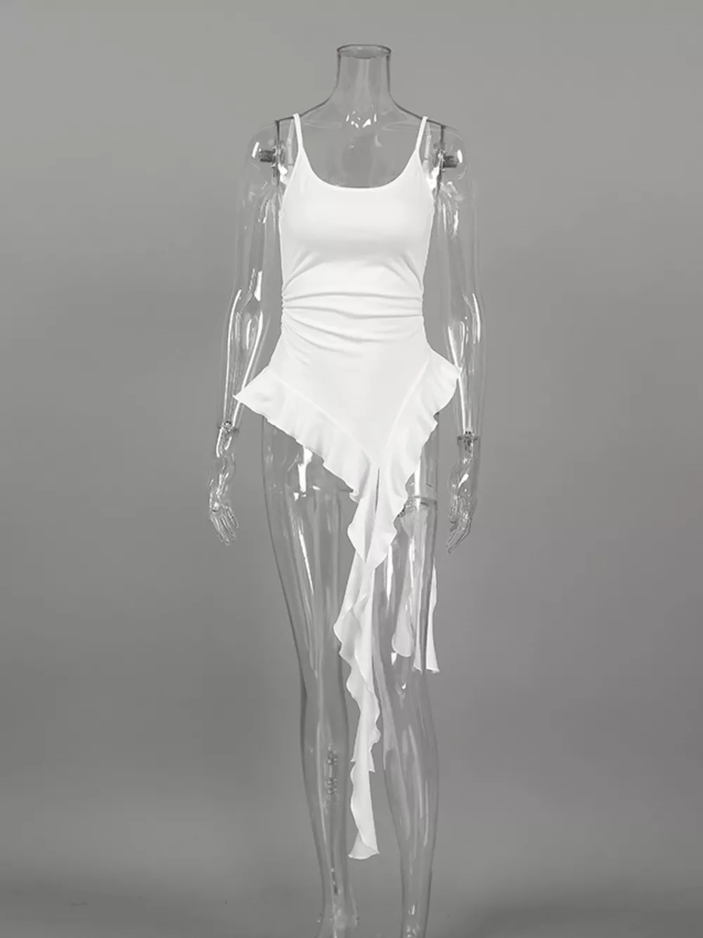 Ruffled Hem Cami Top, image 5