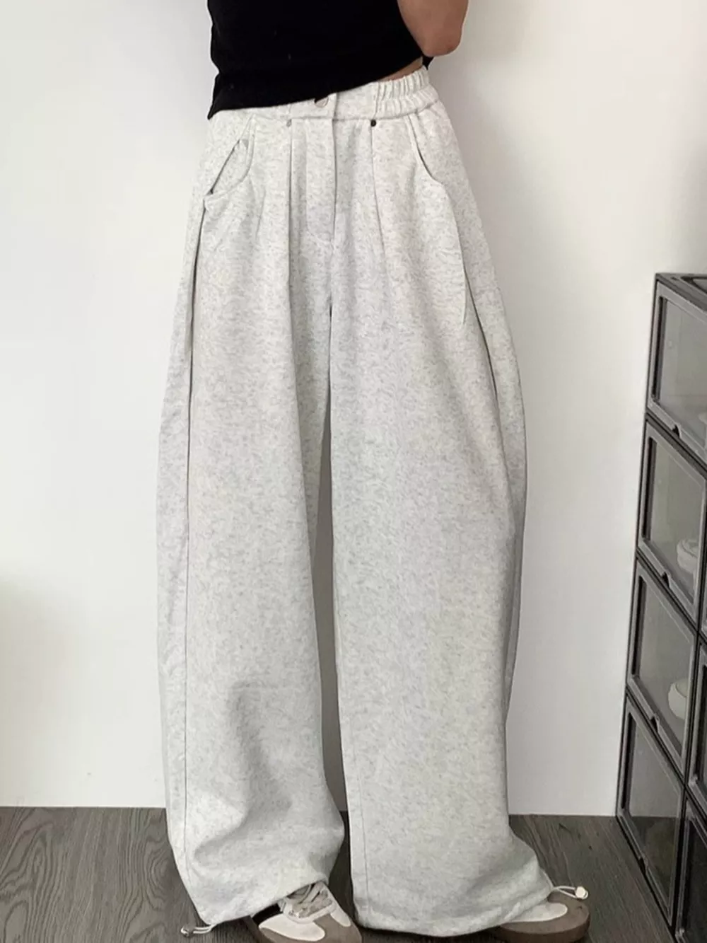 Men's Casual Wide Leg Pants, image 3