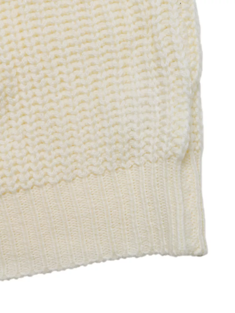 Openwork V-Neck Long Sleeve Sweater, image 10